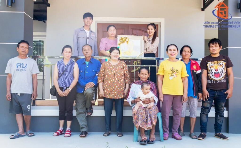 ส่งมอบบ้าน คุณกิตติพงษ์ (ต.กุดประทาย อ.เดชอุดม จ.อุบลราชธานี)