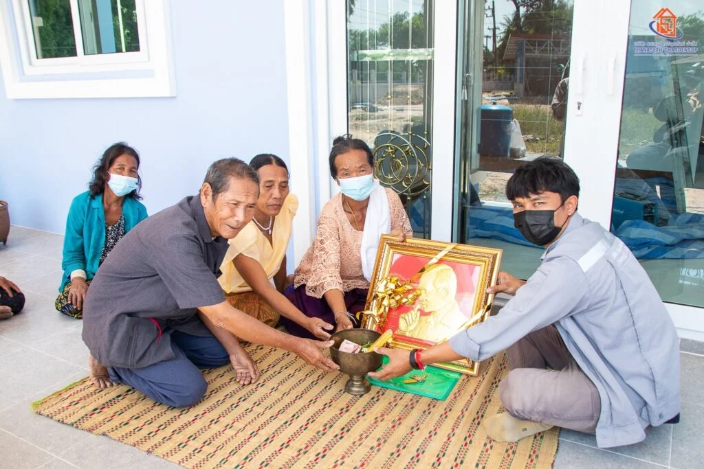 ส่งมอบบ้าน คุณชัยสิทธิ์  (ต.สร้างปี่ อ.ราษีไศล จ.ศรีสะเกษ)