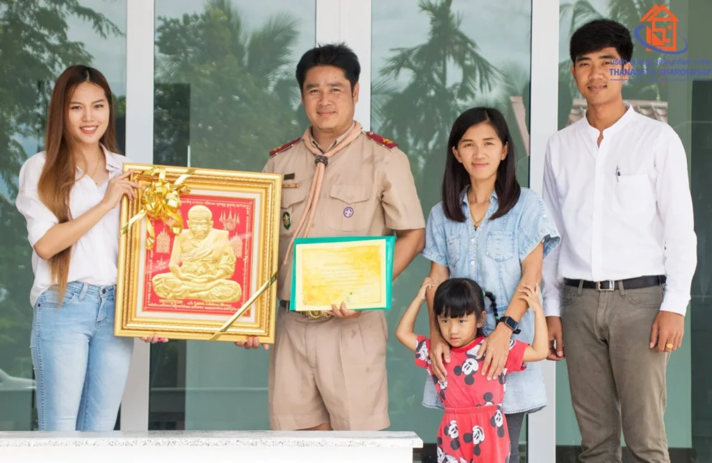 ส่งมอบบ้าน คุณบงกช (ต.กุดยาลวน อ.ตระการพืชผล จ.อุบลราชธานี)