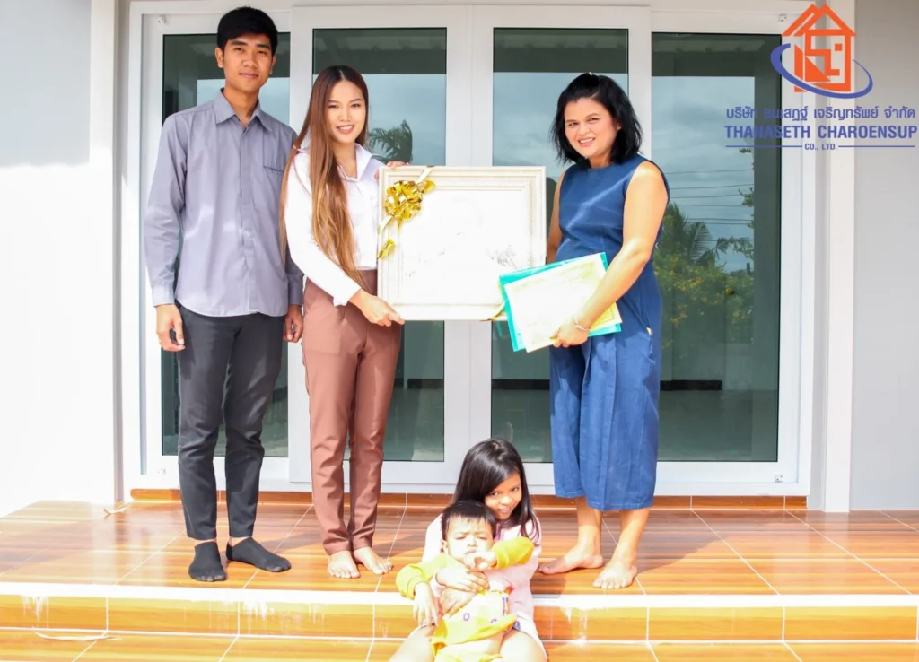 ส่งมอบบ้าน คุณปราณี (ต.สำโรง อ.สำโรง จ.อุบลราชธานี)