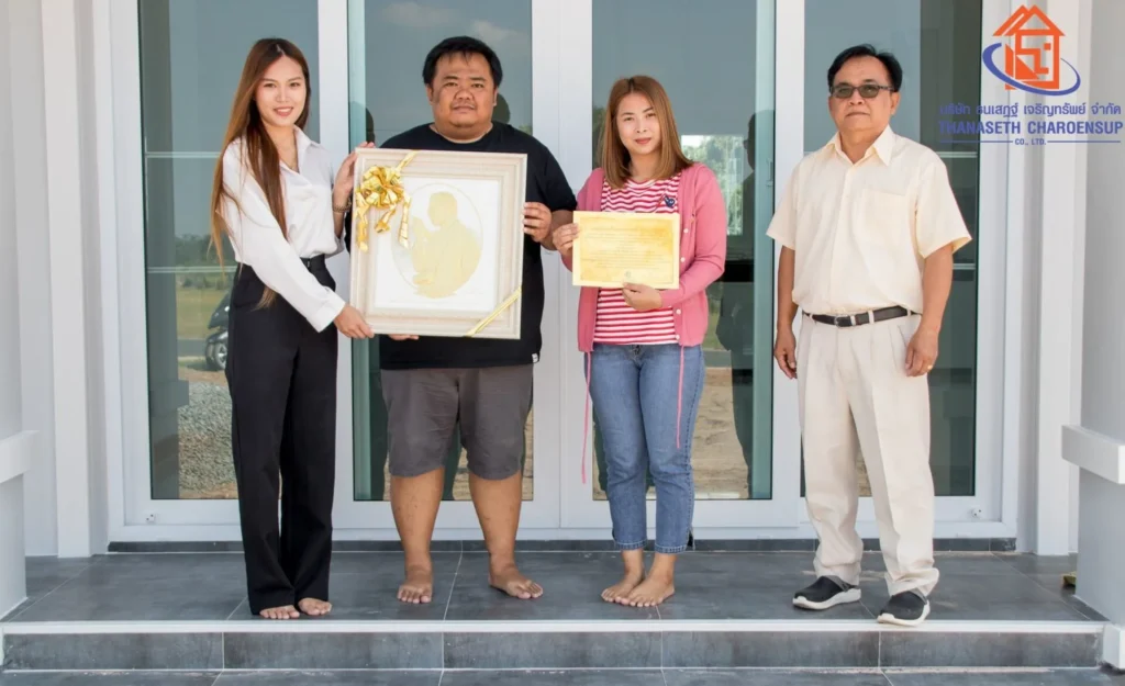 ส่งมอบบ้าน คุณปิยะพงษ์ (ต.สิงห์ อ.เมือง จ.ยโสธร)