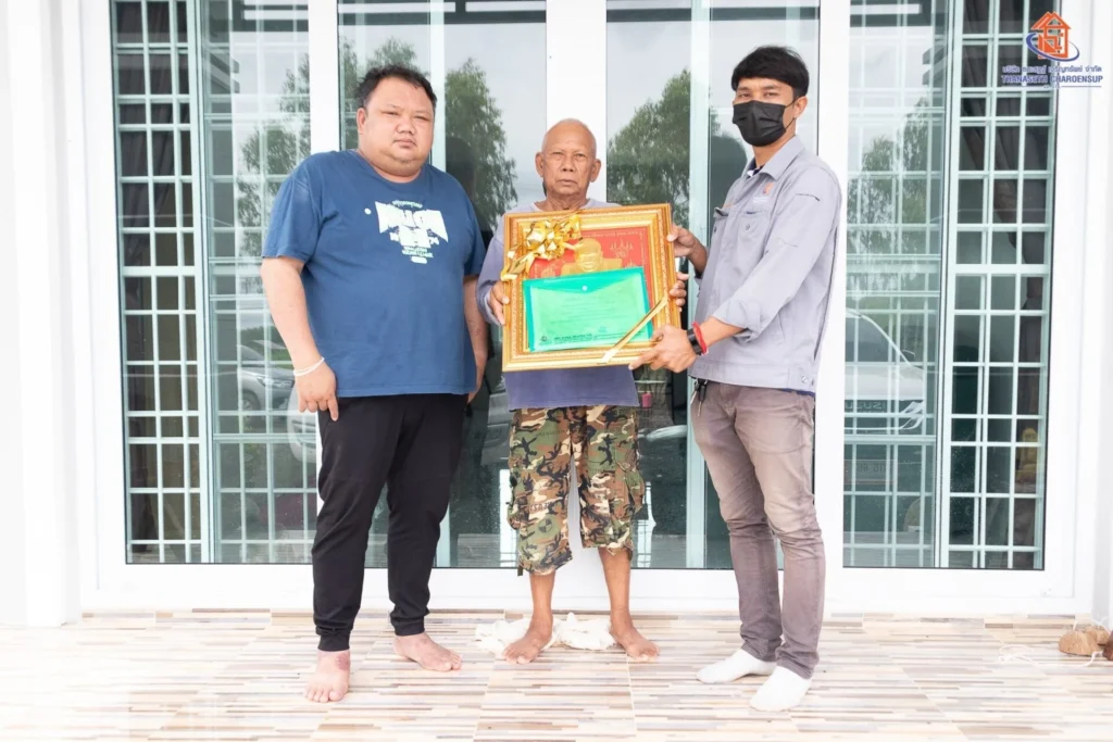 ส่งมอบบ้าน คุณวีระชัย (ต.ตรวจ อ.สังขะ จ.สุรินทร์)