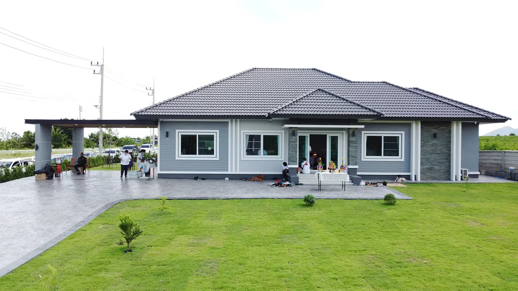 ส่งมอบบ้าน คุณแสงชัย (ต.วังม่วง อ.วังม่วง จ.สระบุรี)