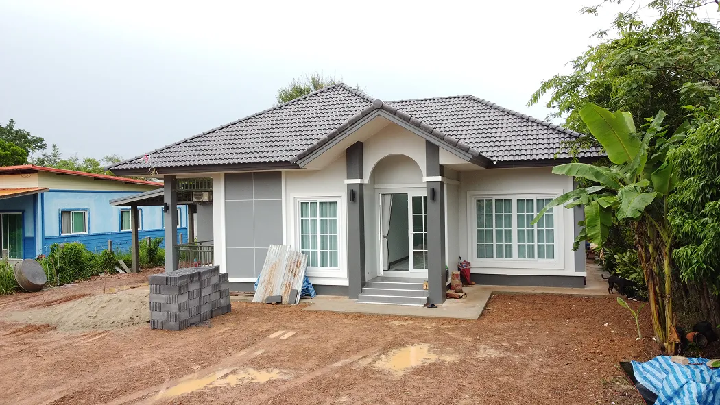 ส่งมอบบ้าน คุณรัชนี (ต.สระใคร อ.สระใคร จ.หนองคาย)