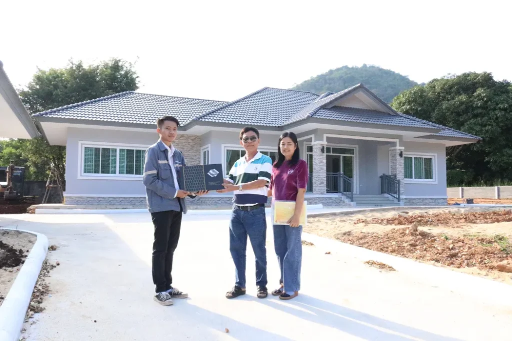 ส่งมอบบ้าน คุณจิราพร (ต.พญาเย็น อ.ปากช่อง จ.นครราชสีมา)