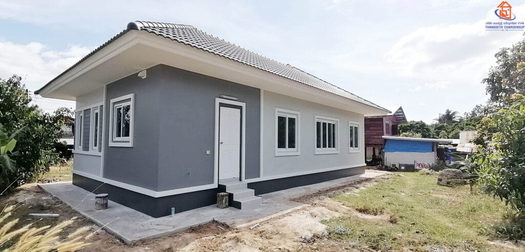 ส่งมอบบ้าน คุณทองเลื่อน (ต.โคกก่ง อ.ชานุมาน จ.อำนาจเจริญ)