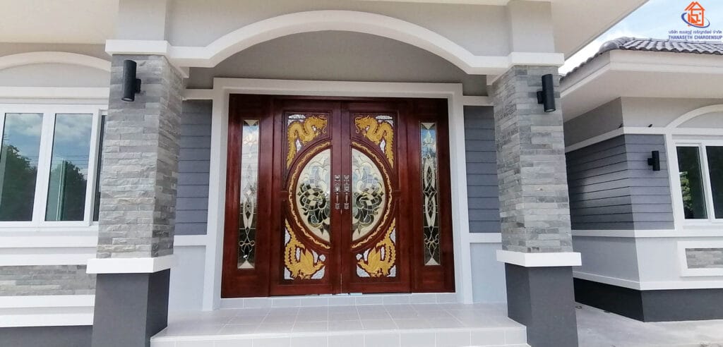 ส่งมอบบ้าน คุณทองเลื่อน (ต.โคกก่ง อ.ชานุมาน จ.อำนาจเจริญ)