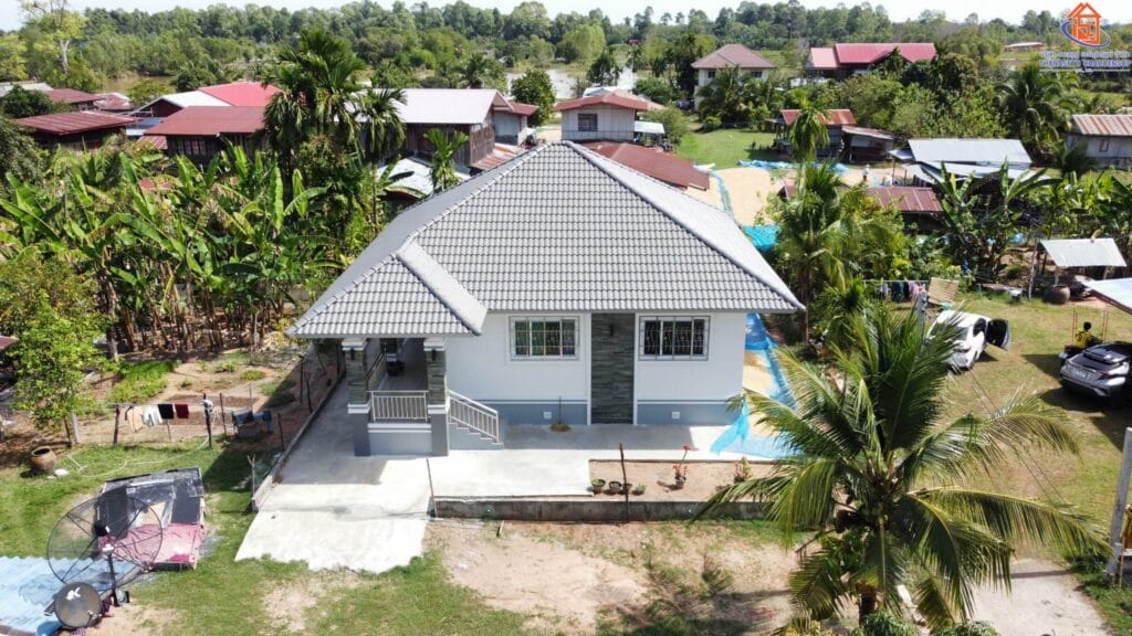 ส่งมอบบ้าน คุณรัตนา (ต.ใจดี อ.ขุขันธ์ จ.ศรีสะเกษ)