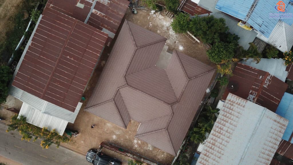 ส่งมอบบ้าน คุณไพลิน (เจ้าของบ้าน ต.โคกสูง อ.โพนทอง จ.ร้อยเอ็ด)