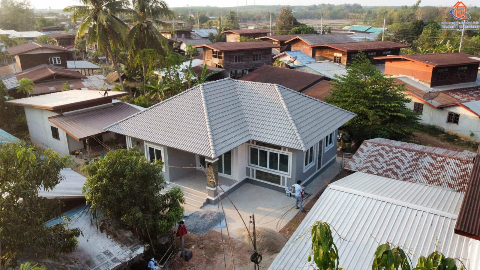 ส่งมอบบ้าน คุณชนัดดา (อ.พรเจริญ จ.บึงกาฬ)