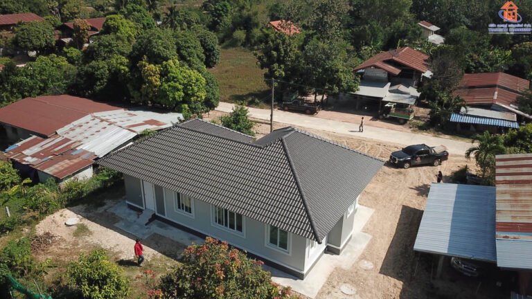 ส่งมอบบ้าน คุณทองเลื่อน (ต.โคกก่ง อ.ชานุมาน จ.อำนาจเจริญ)