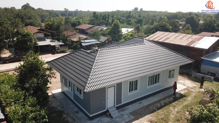 ส่งมอบบ้าน คุณทองเลื่อน (ต.โคกก่ง อ.ชานุมาน จ.อำนาจเจริญ)