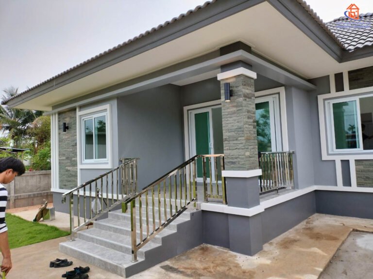 ส่งมอบบ้าน คุณปวีณา(อ.ภูสิงห์ จ.ศรีสะเกษ)