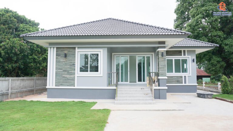 ส่งมอบบ้าน คุณปวีณา(อ.ภูสิงห์ จ.ศรีสะเกษ)