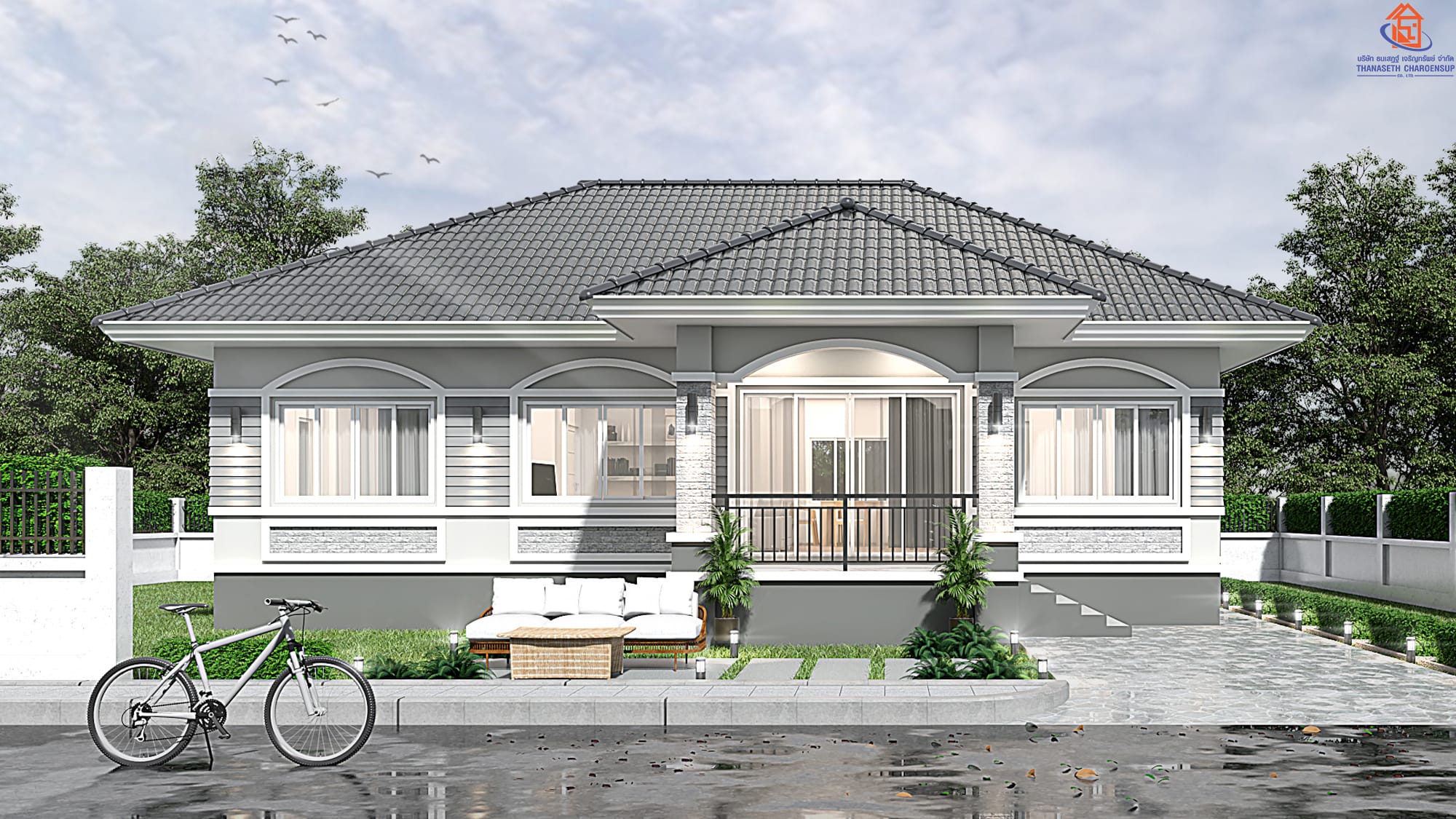 ส่งมอบบ้าน คุณสุธาสินี (อ.เจริญศิลป์ จ.สกลนคร)