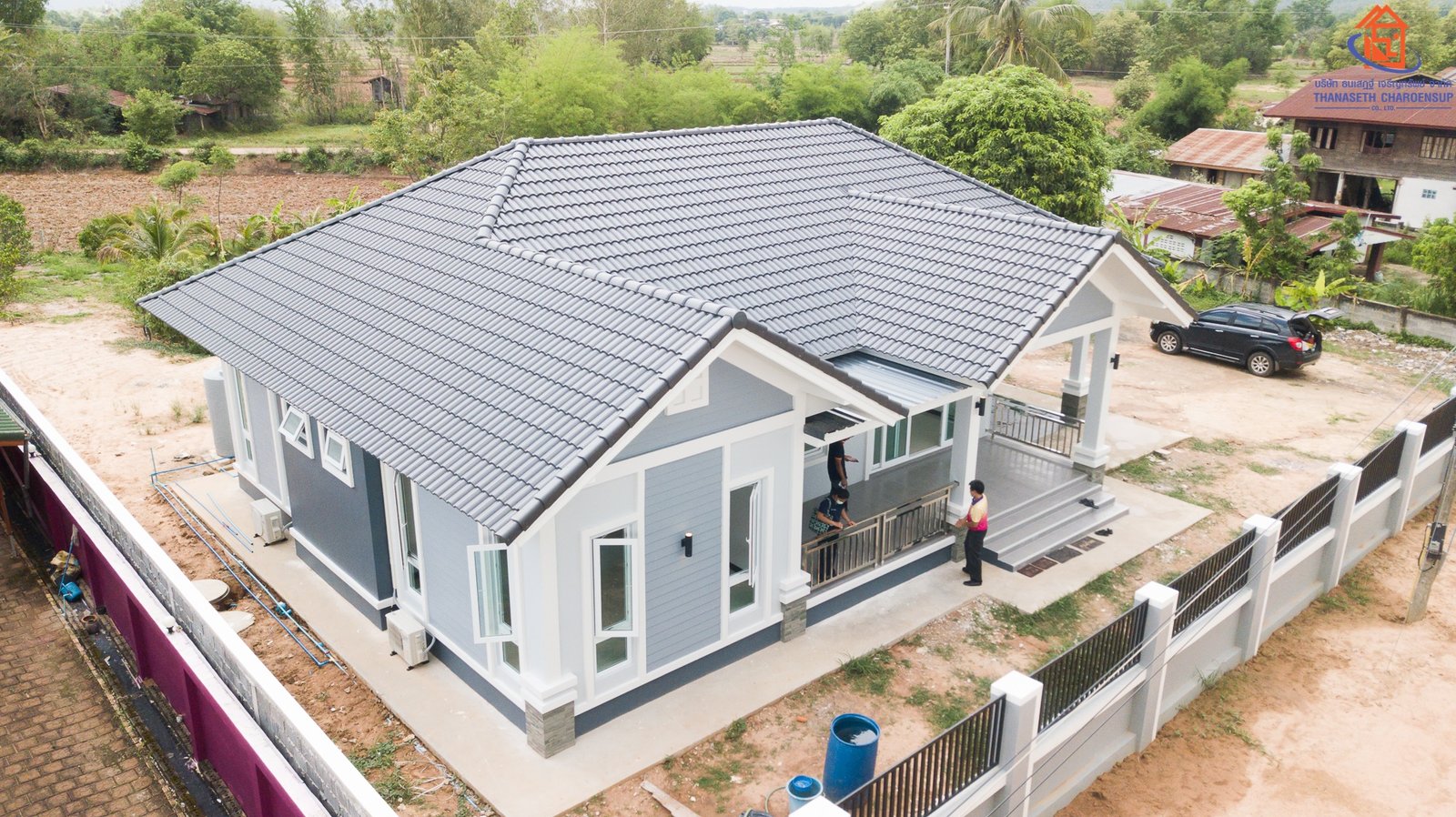 ส่งมอบบ้าน คุณชนะจิต (อ.โพธิ์ไทร จ.อุบลราชธานี)