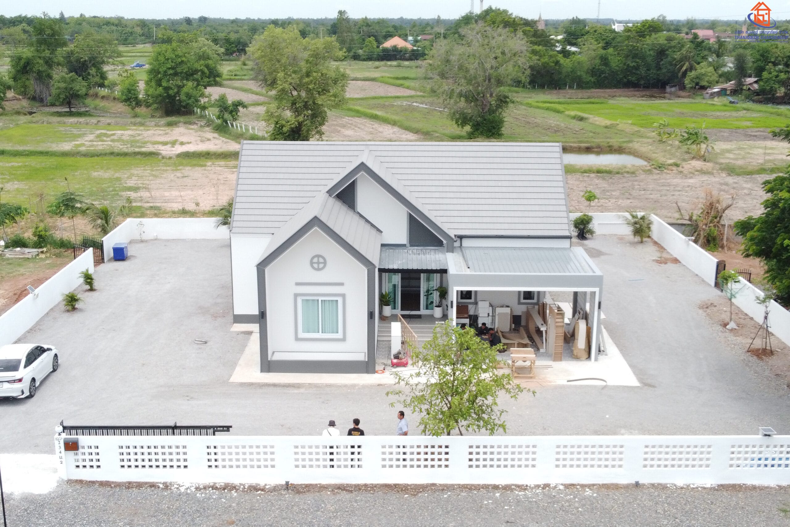 ส่งมอบบ้าน คุณนงลักษณ์ (อ.พล จ.ขอนแก่น)