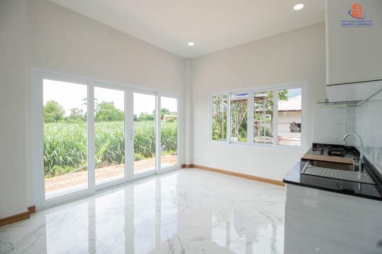 ส่งมอบบ้าน คุณกาญจนา (อ.ห้วยเม็ก จ.กาฬสินธุ์)