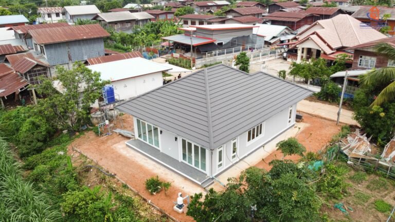 ส่งมอบบ้าน คุณกาญจนา (อ.ห้วยเม็ก จ.กาฬสินธุ์)