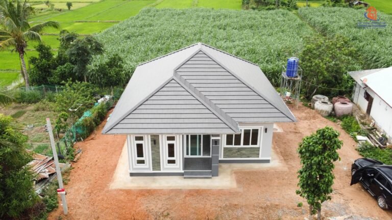 ส่งมอบบ้าน คุณกาญจนา (อ.ห้วยเม็ก จ.กาฬสินธุ์)