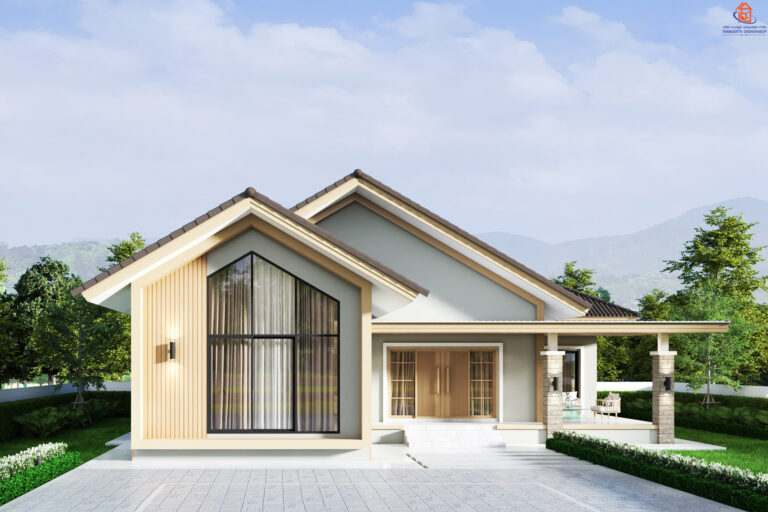 ส่งมอบบ้าน คุณปทุมทอง – ผลงานรับสร้างบ้าน อ.ปราสาท จ.สุรินทร์