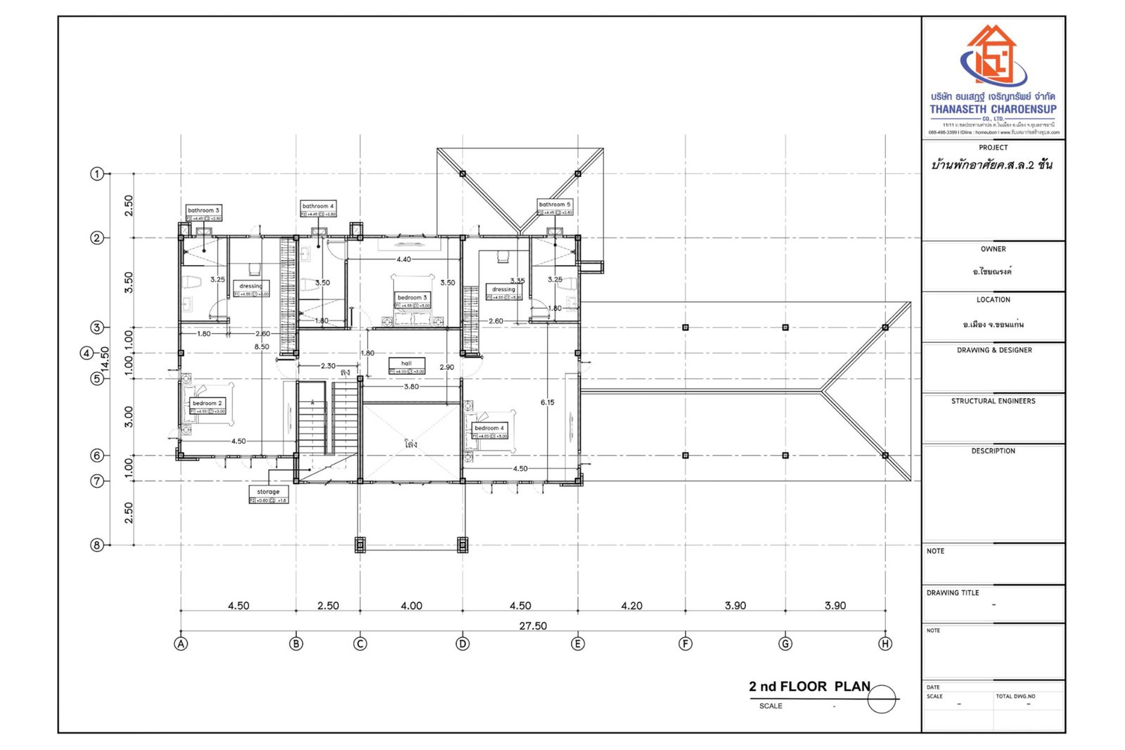 ส่งมอบบ้าน คุณไชยณรงค์ – ผลงานรับสร้างบ้าน อ.เมือง จ.ขอนแก่น