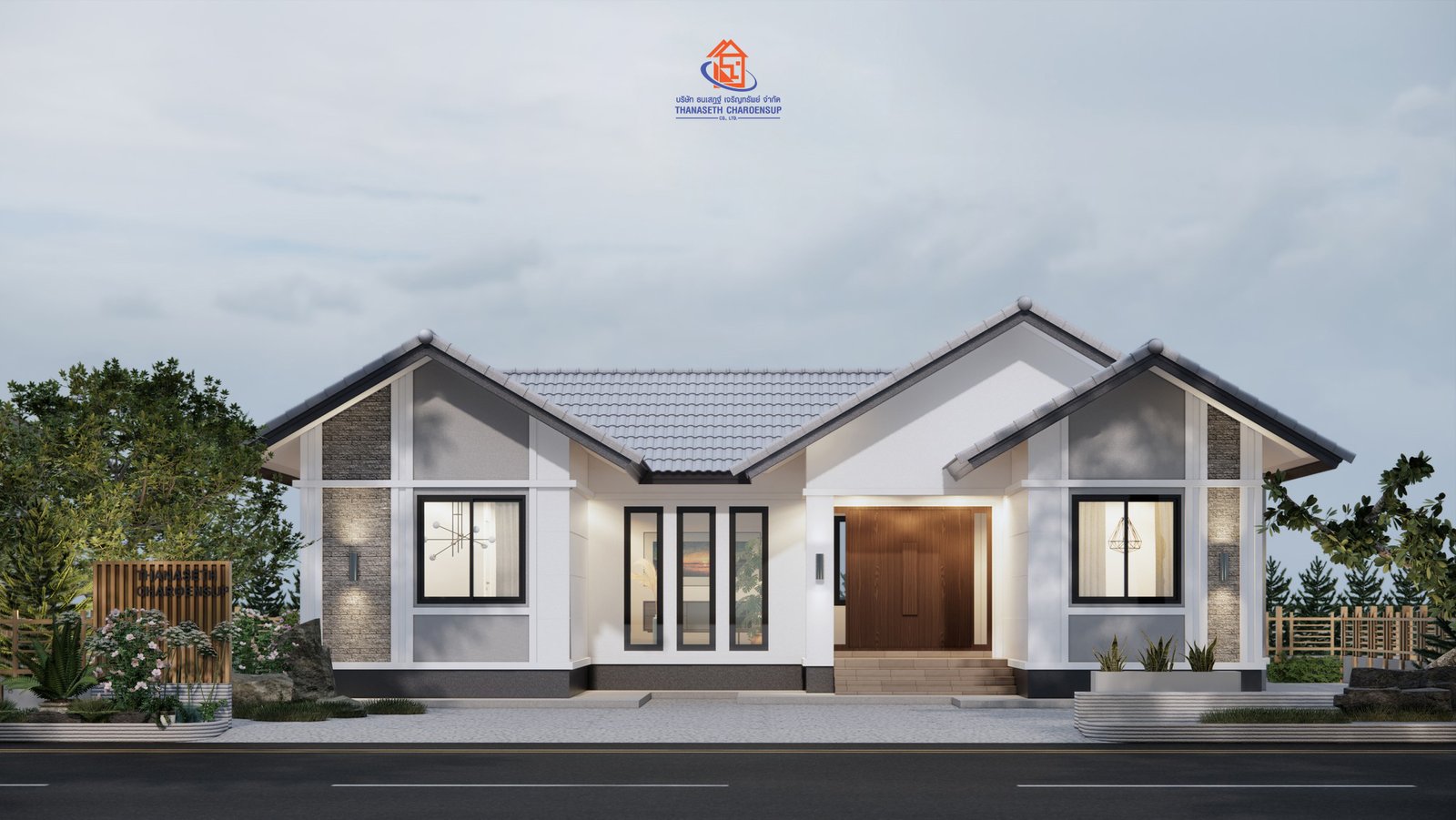 ส่งมอบบ้าน คุณพิมลพรรณ – ผลงานรับสร้างบ้าน อ.เมืองหนองคาย จ.หนองคาย