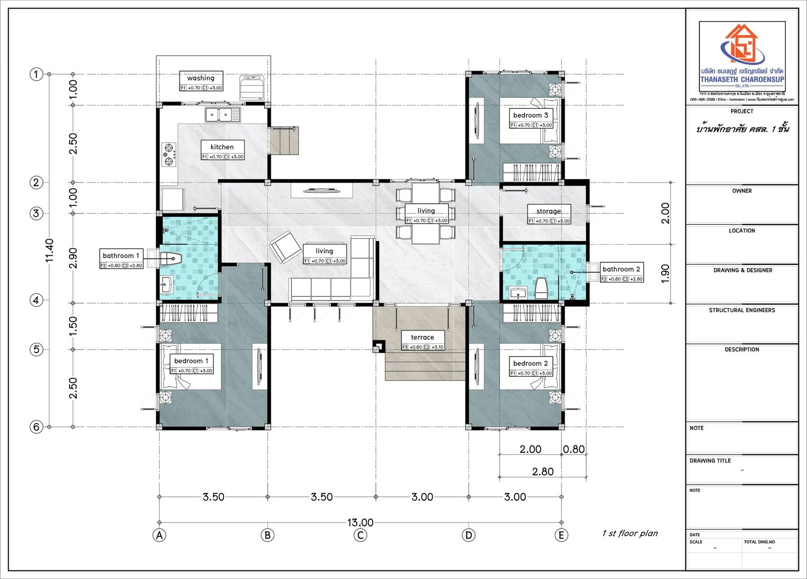 ส่งมอบบ้าน คุณพิมลพรรณ – ผลงานรับสร้างบ้าน อ.เมืองหนองคาย จ.หนองคาย