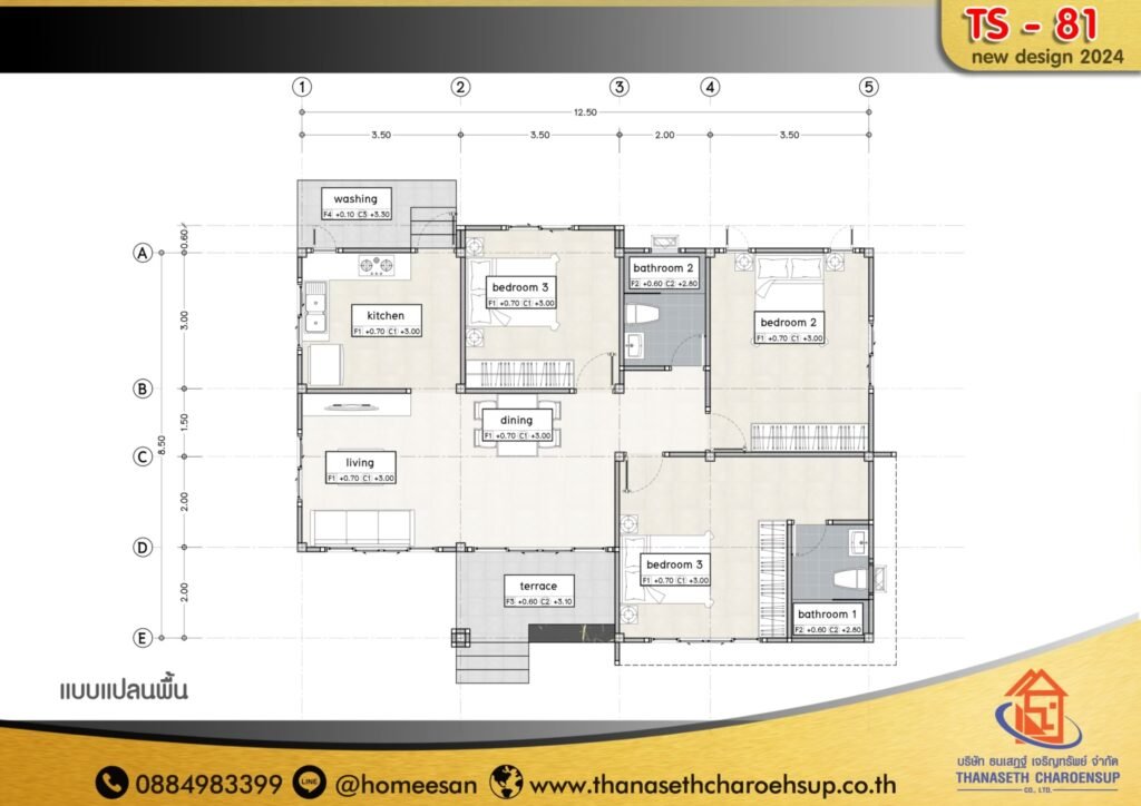 แบบบ้าน TS-81