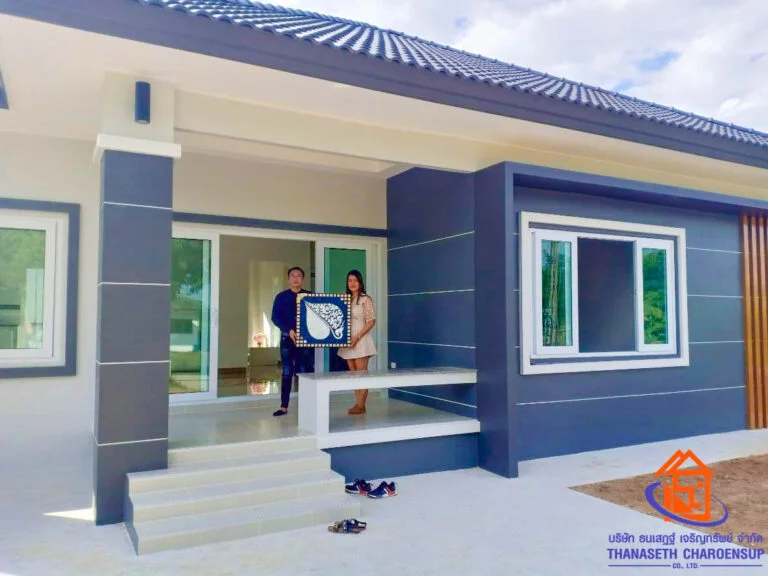 บ้านคุณ บ้านคุณศิริวิมล (เจ้าของบ้าน) แบบบ้าน TS07