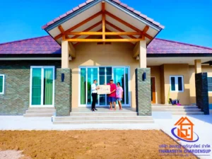 บ้านคุณปกรณ์ (เจ้าของบ้าน) แบบบ้าน TS...