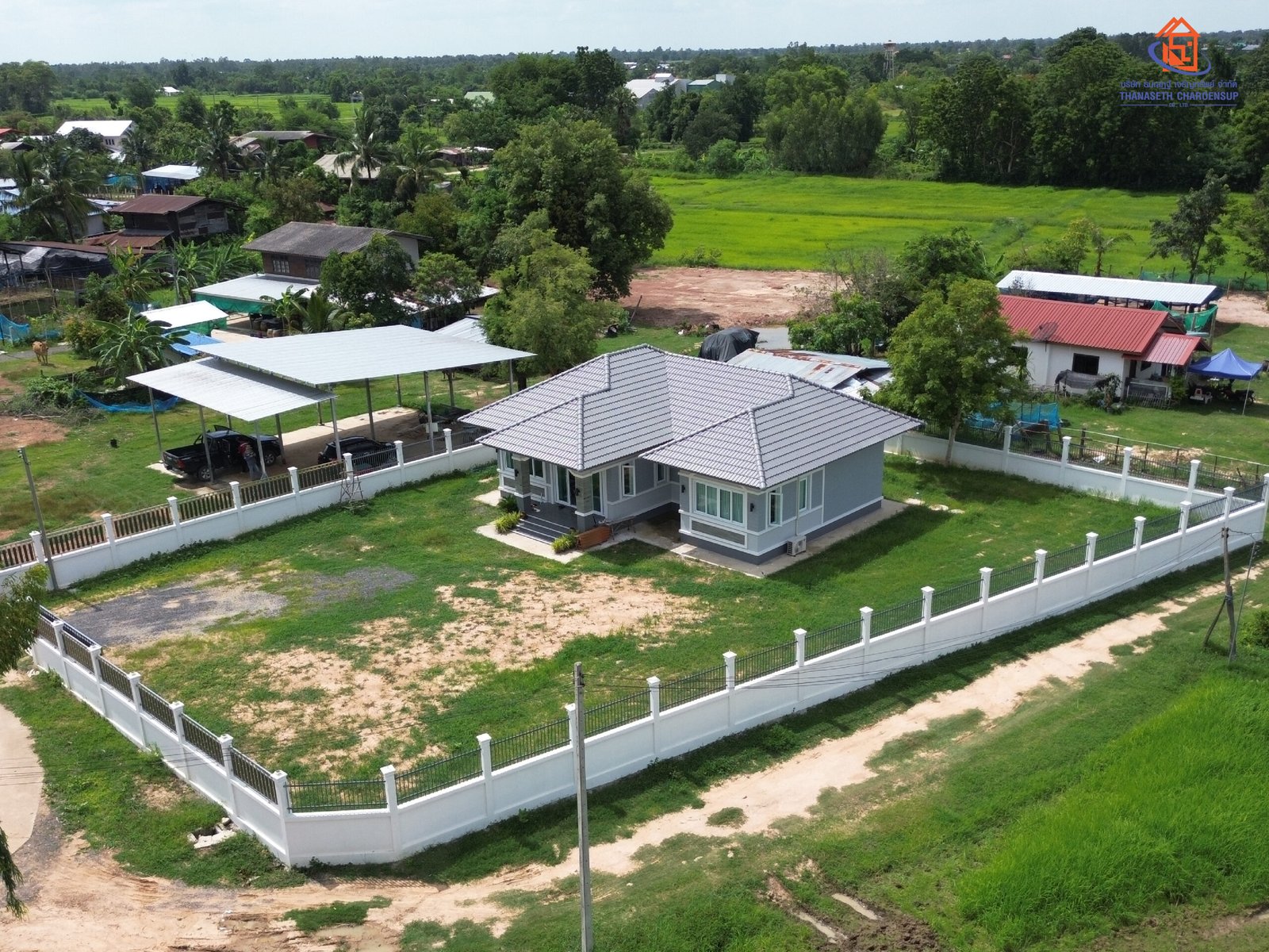 ส่งมอบบ้าน คุณปุณณดา – ผลงานสร้างบ้าน อ.เมืองสุรินทร์ จ.สุรินทร์