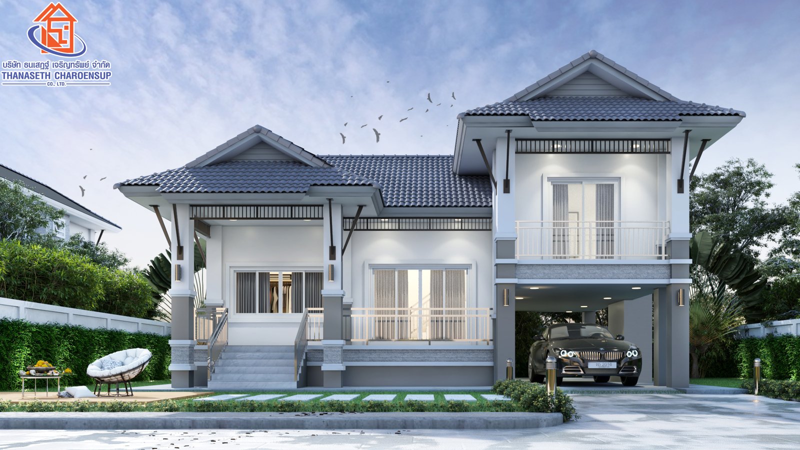 ส่งมอบบ้าน คุณดวงใจ – ผลงานสร้างบ้าน อ.วาริชภูมิ จ.สกลนคร