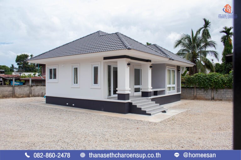 ส่งมอบบ้านคุณอำพร ผลงานรับสร้างบ้าน (อ.ผาขาว จ.เลย)