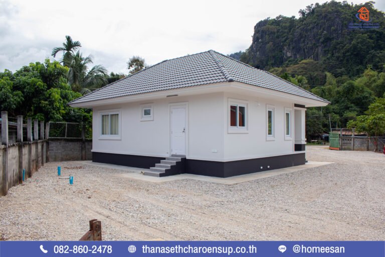 ส่งมอบบ้านคุณอำพร ผลงานรับสร้างบ้าน (อ.ผาขาว จ.เลย)