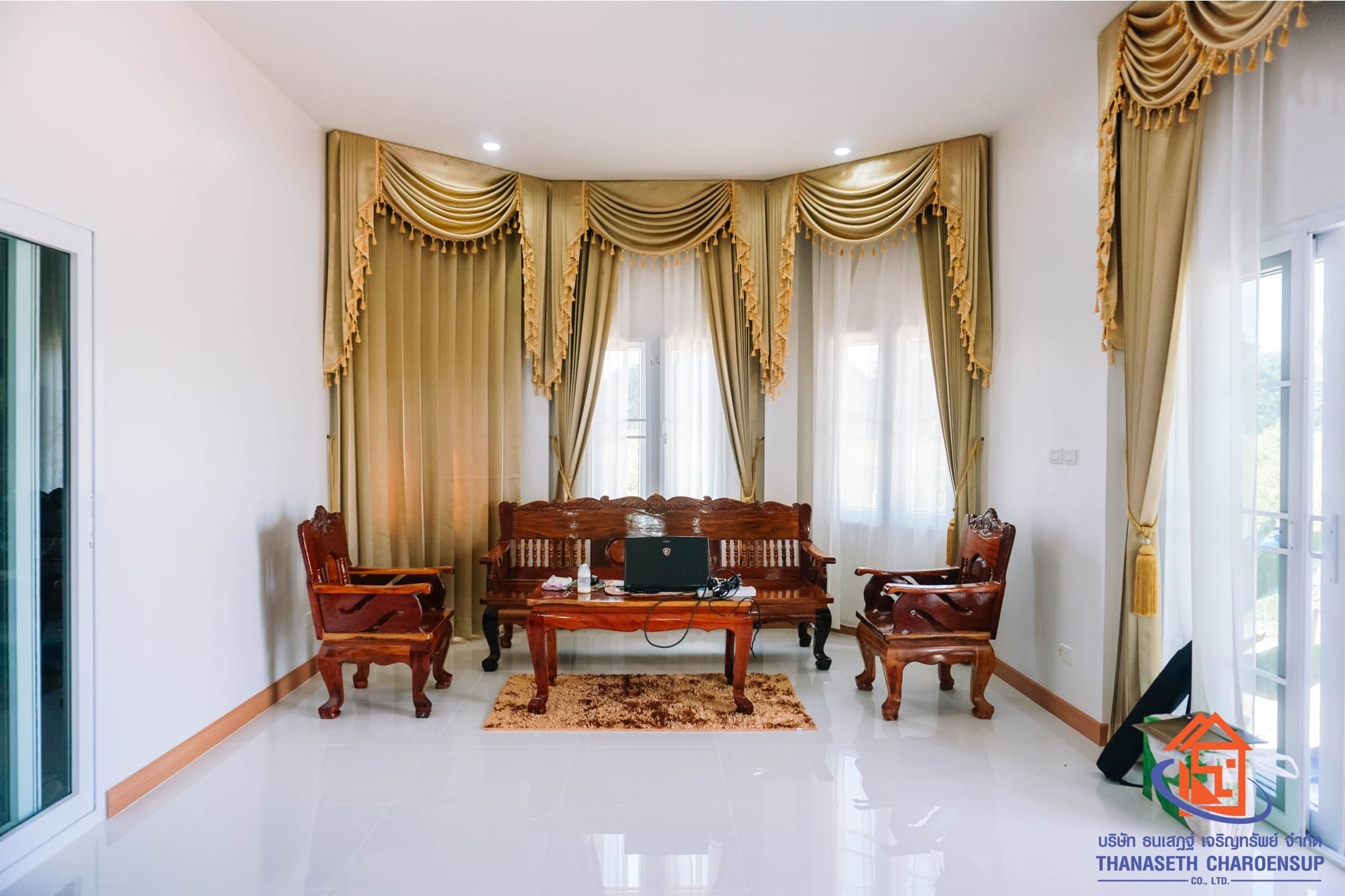 ส่งมอบบ้านคุณวัชรินทร์ ผลงานรับสร้างบ้าน (ต.ป่าไร่ อ.ดอนตาล จ.มุกดาหาร)