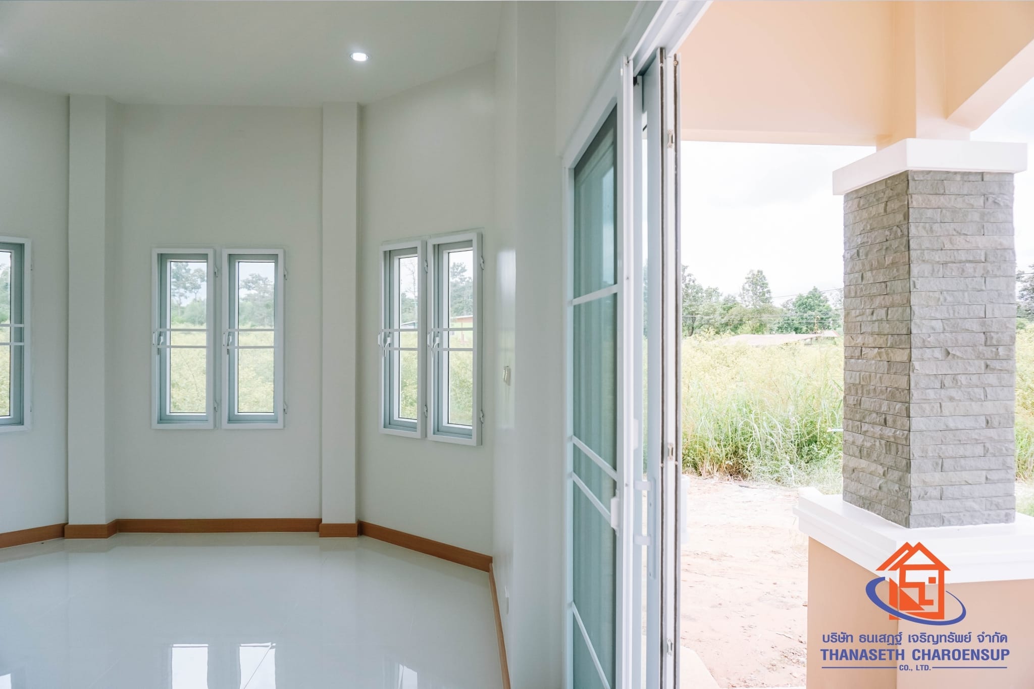 ส่งมอบบ้านคุณวัชรินทร์ ผลงานรับสร้างบ้าน (ต.ป่าไร่ อ.ดอนตาล จ.มุกดาหาร)