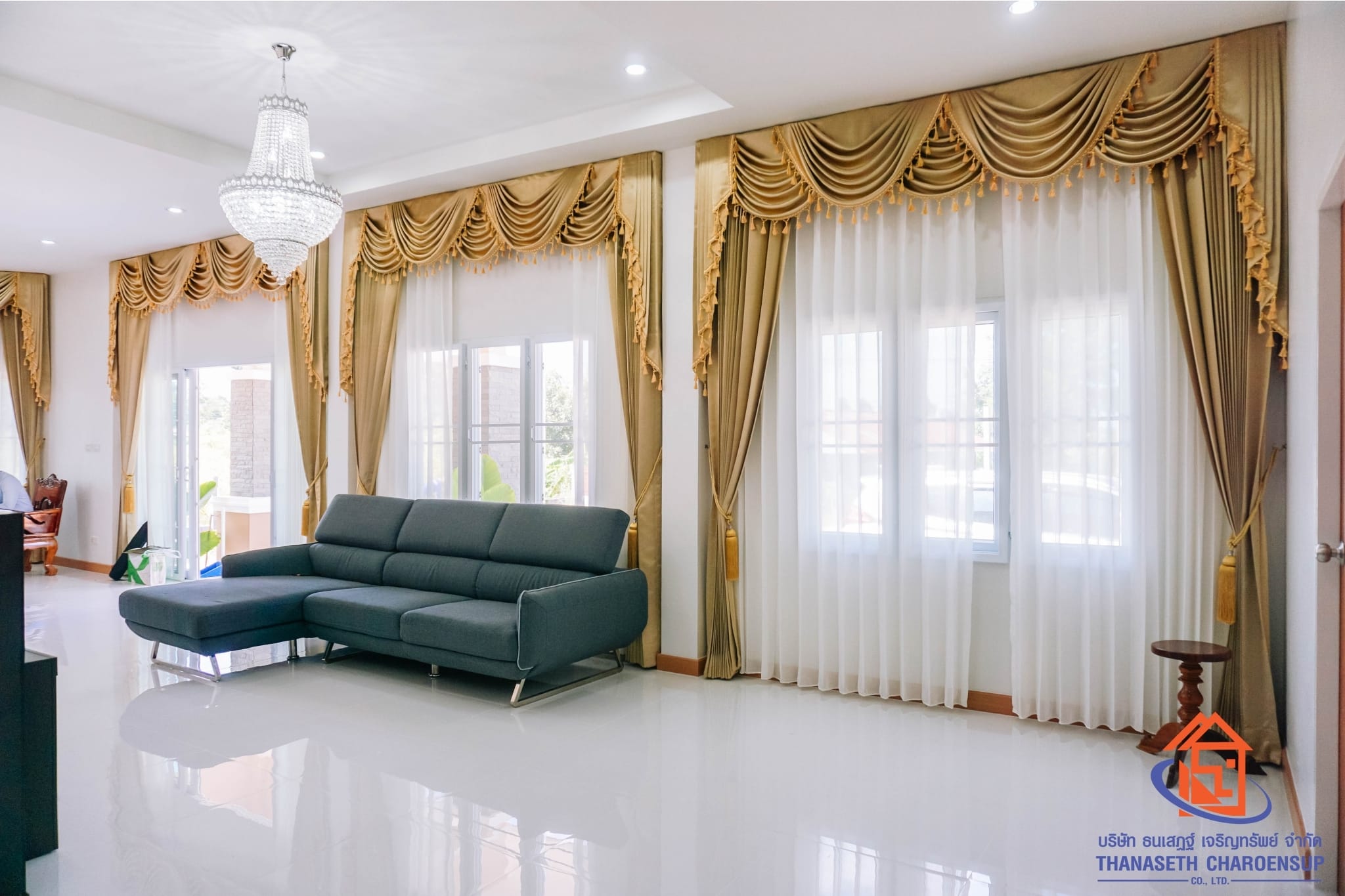 ส่งมอบบ้านคุณวัชรินทร์ ผลงานรับสร้างบ้าน (ต.ป่าไร่ อ.ดอนตาล จ.มุกดาหาร)