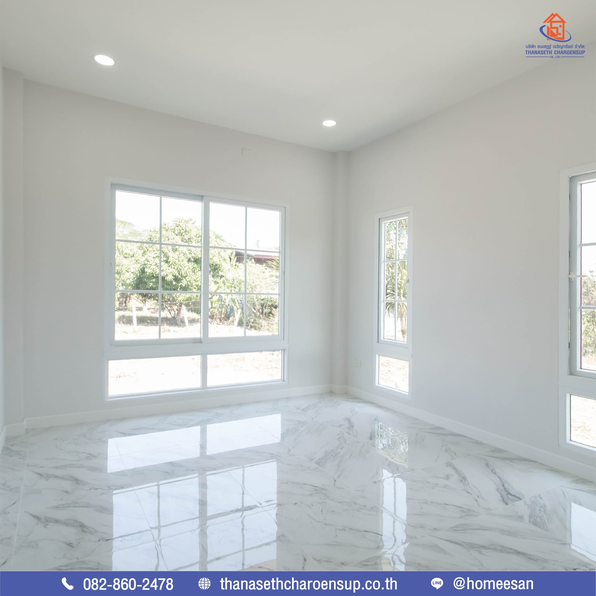 ส่งมอบบ้าน คุณประนัดดา ผลงานรับสร้างบ้าน (อ.ภูพาน จ.สกลนคร)