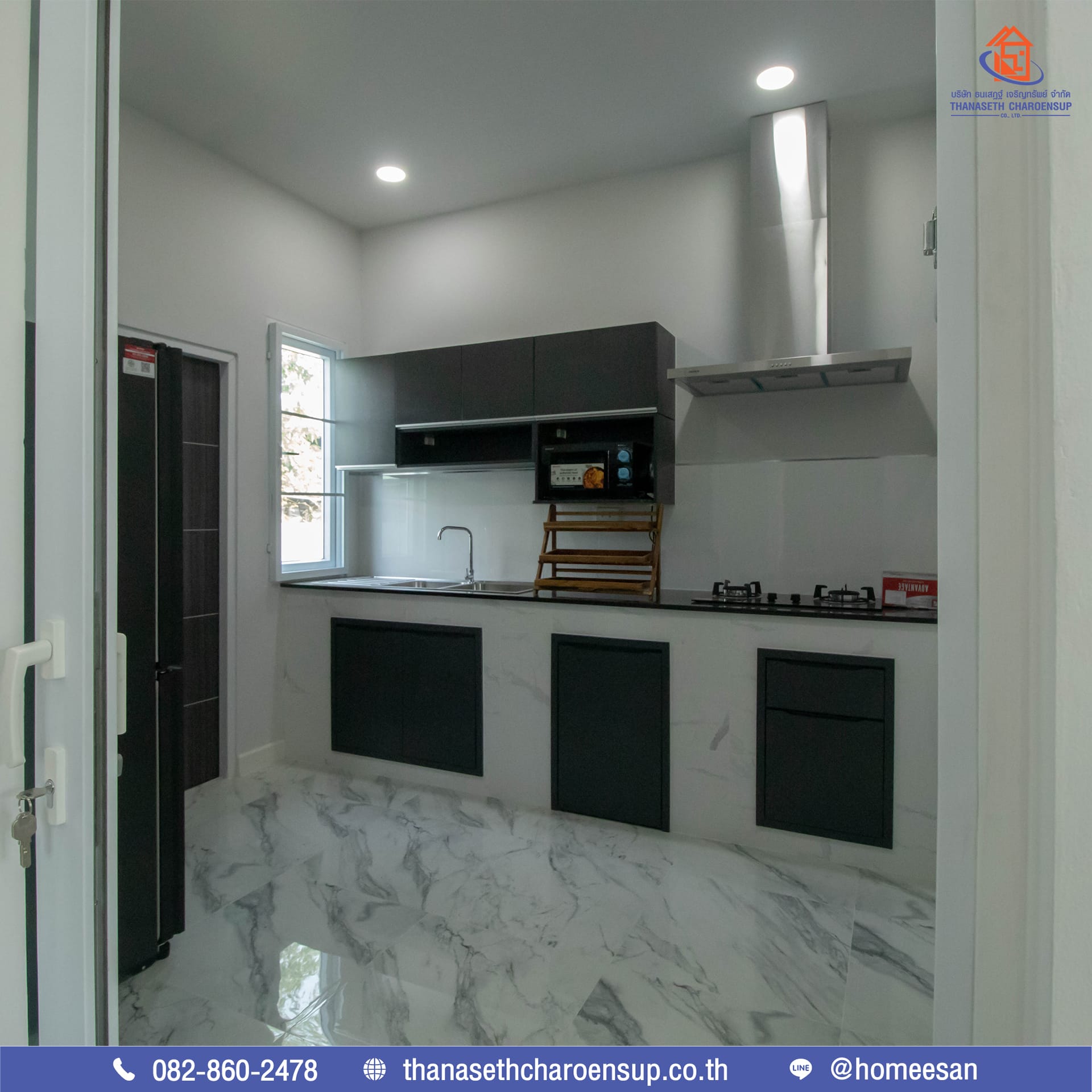 ส่งมอบบ้านคุณทองใบ ผลงานรับสร้างบ้าน (อ.กมลาไสย จ.กาฬสินธุ์)