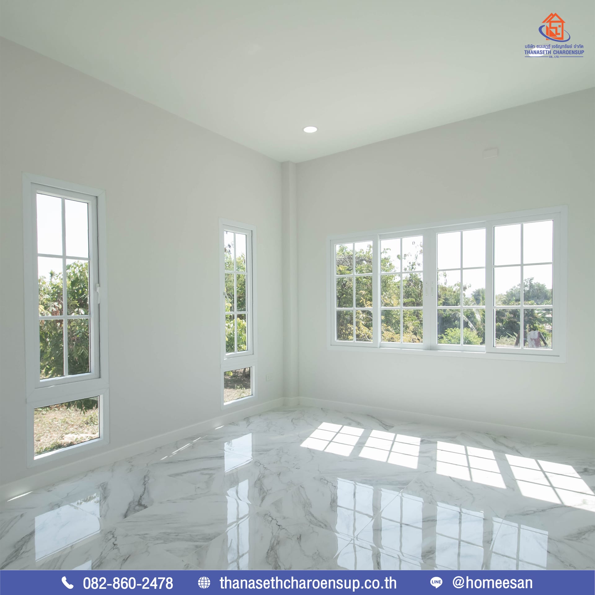 ส่งมอบบ้าน คุณประนัดดา ผลงานรับสร้างบ้าน (อ.ภูพาน จ.สกลนคร)