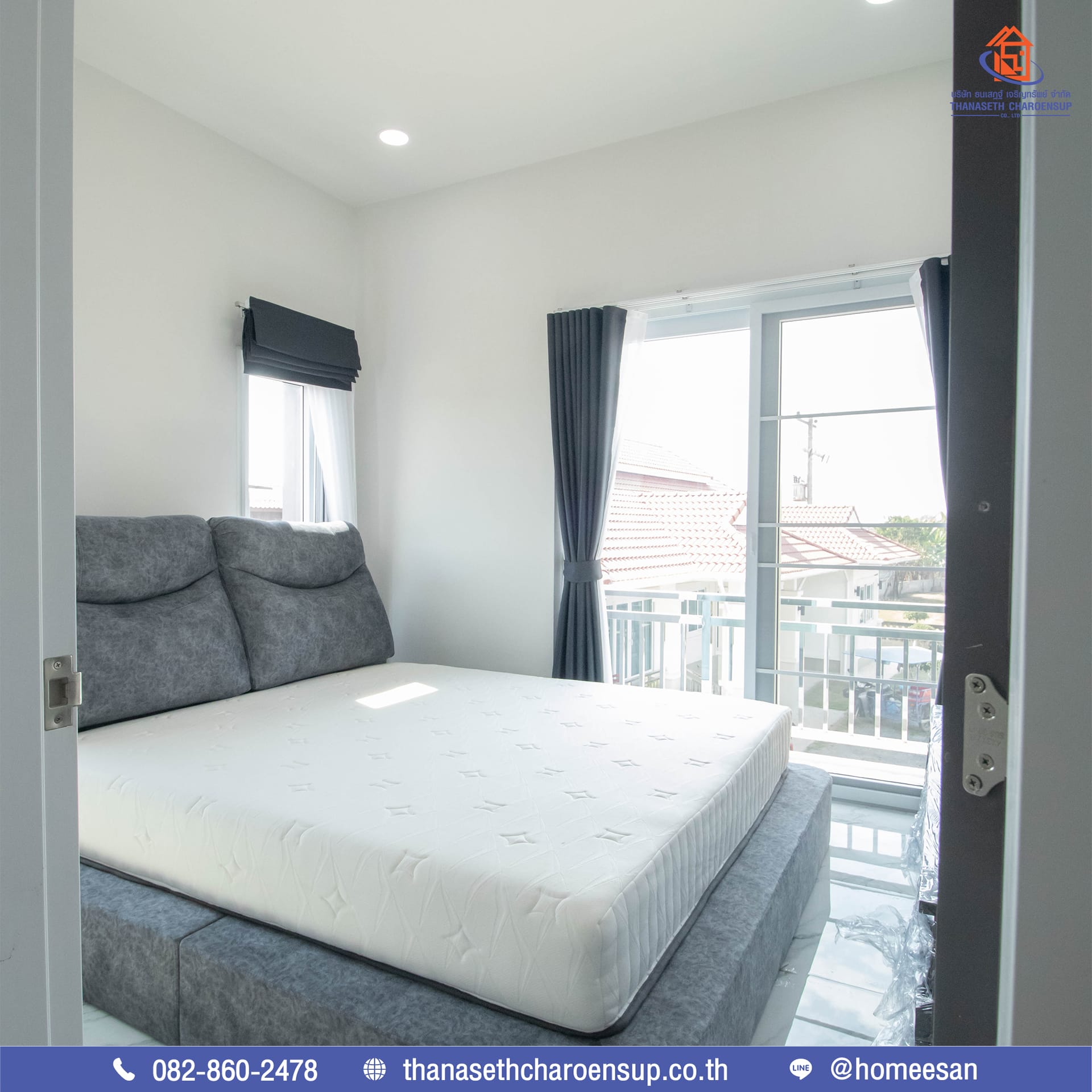 ส่งมอบบ้านคุณทองใบ ผลงานรับสร้างบ้าน (อ.กมลาไสย จ.กาฬสินธุ์)