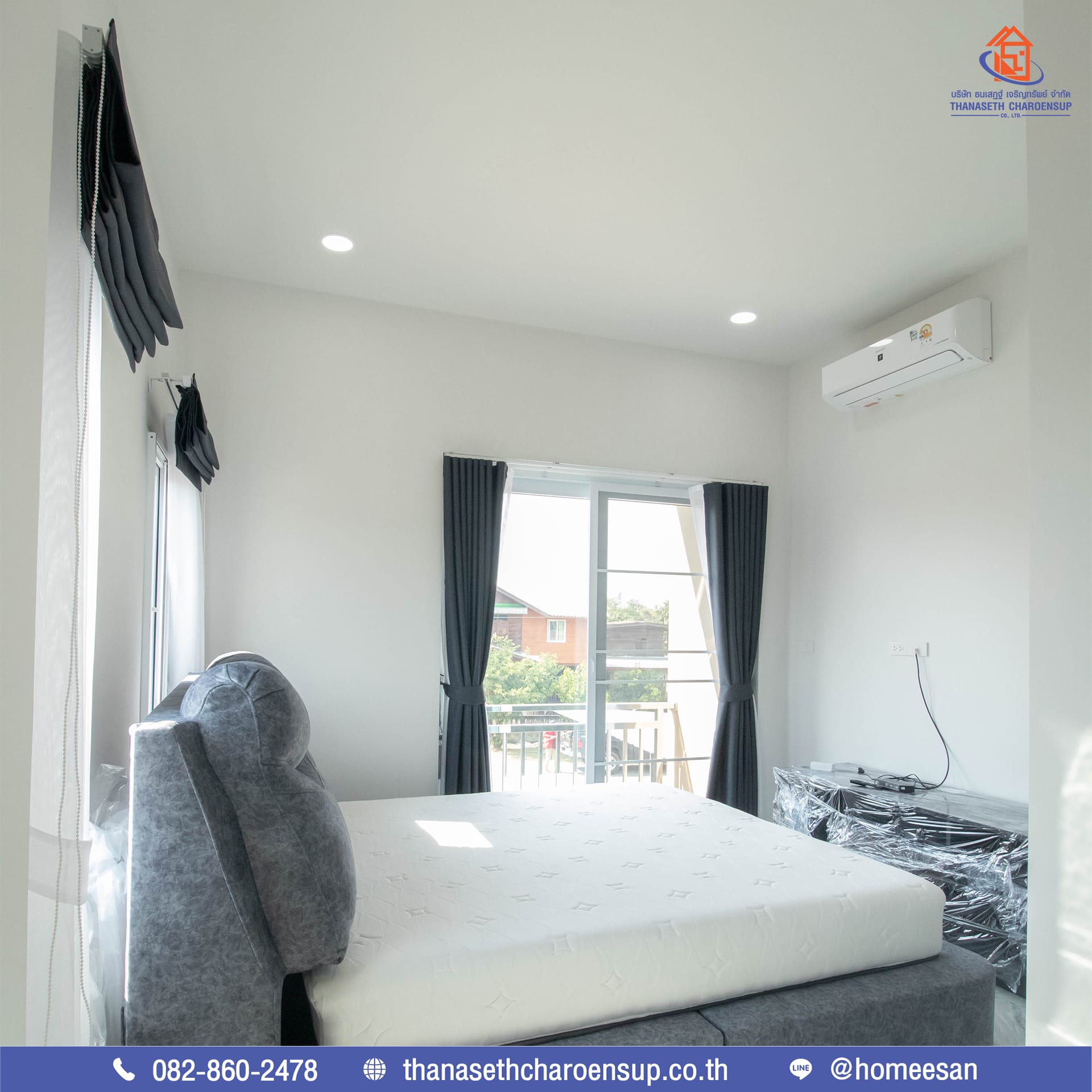 ส่งมอบบ้านคุณทองใบ ผลงานรับสร้างบ้าน (อ.กมลาไสย จ.กาฬสินธุ์)