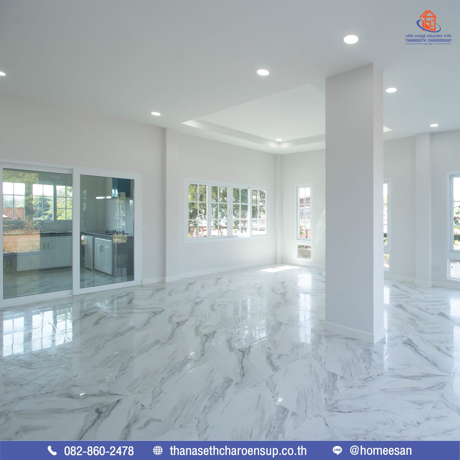 ส่งมอบบ้าน คุณประนัดดา ผลงานรับสร้างบ้าน (อ.ภูพาน จ.สกลนคร)