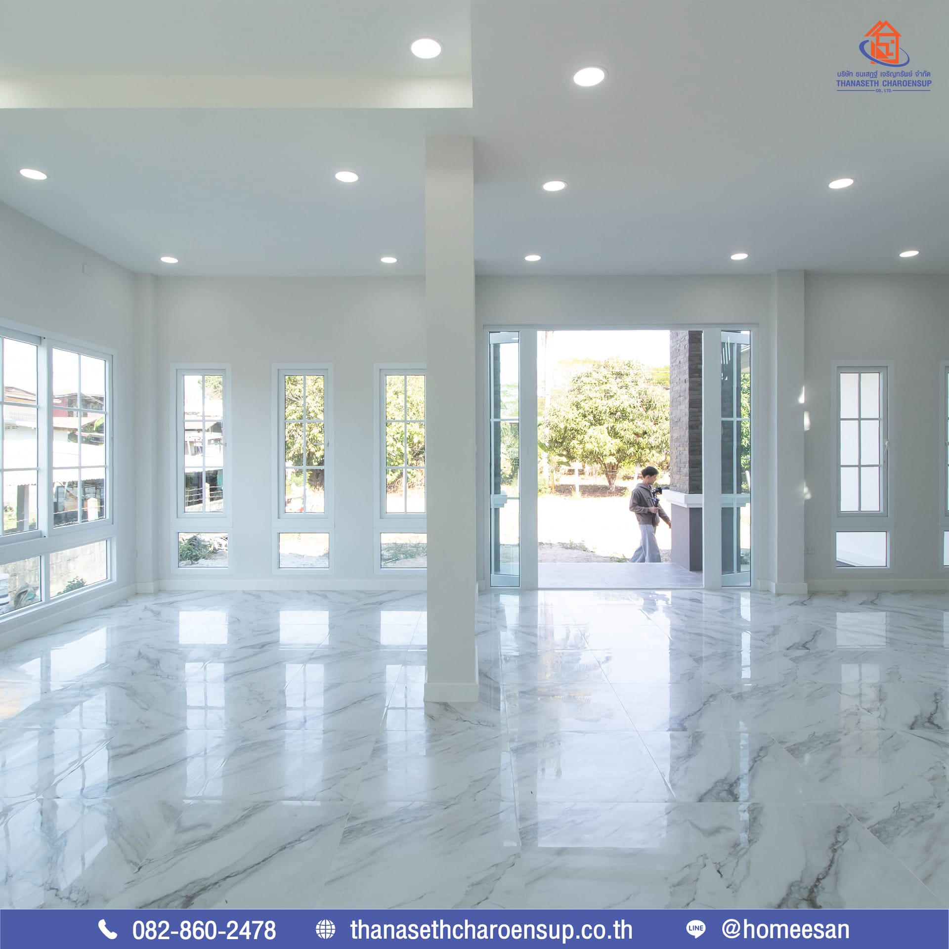 ส่งมอบบ้าน คุณประนัดดา ผลงานรับสร้างบ้าน (อ.ภูพาน จ.สกลนคร)