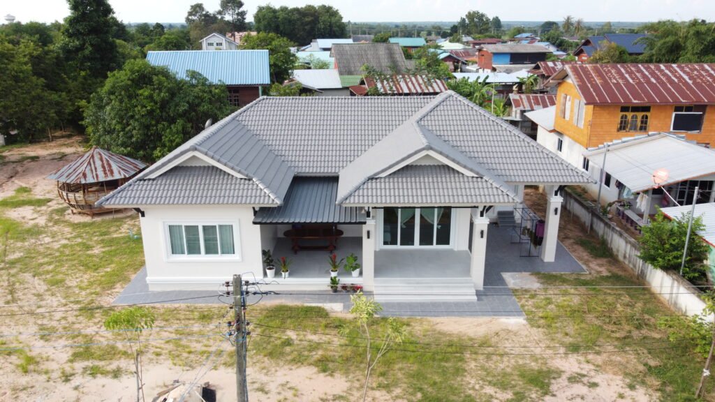 ส่งมอบบ้านคุณเฉลิมชัย ผลงานรับสร้างบ้าน (ต.พรสำราญ อ.คูเมือง จ.บุรีรัมย์)