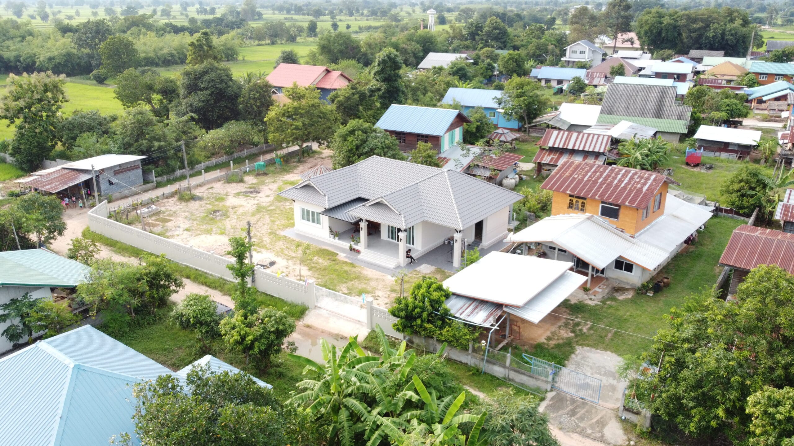 ส่งมอบบ้านคุณเฉลิมชัย ผลงานรับสร้างบ้าน (ต.พรสำราญ อ.คูเมือง จ.บุรีรัมย์)