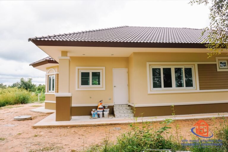 ส่งมอบบ้านคุณวัชรินทร์ ผลงานรับสร้างบ้าน (ต.ป่าไร่ อ.ดอนตาล จ.มุกดาหาร)