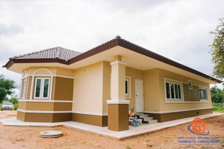 ส่งมอบบ้านคุณวัชรินทร์ ผลงานรับสร้างบ้าน (ต.ป่าไร่ อ.ดอนตาล จ.มุกดาหาร)