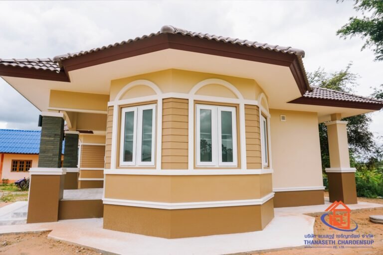 ส่งมอบบ้านคุณวัชรินทร์ ผลงานรับสร้างบ้าน (ต.ป่าไร่ อ.ดอนตาล จ.มุกดาหาร)